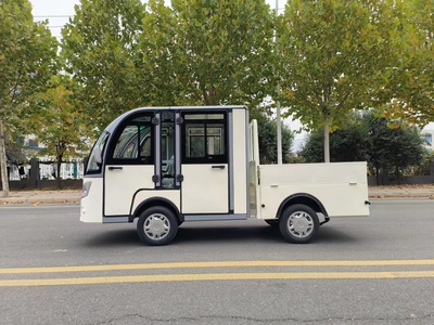 双排座电动小货车